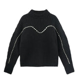 Andermatt Pullover in Black/Ivory | Sweaters & Jackets | M.C shop