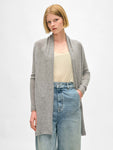 Cashmere Trapeze Cardigan