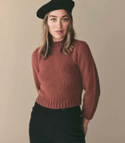 MAY SWEATER -- DUSTY ROSE