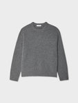 Cashmere Saddle Sleeve Crewneck