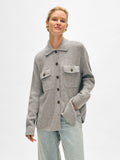 Cashmere Luxe Button Down Shacket