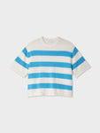 Cashmere Striped Easy Tee