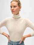 Superfine Merino Fitted Turtleneck