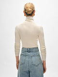 Superfine Merino Fitted Turtleneck