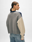 Merino Cashmere Drop Shoulder Crewneck