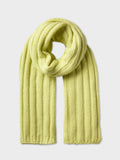 Cashmere Blend Ribbed Scarf