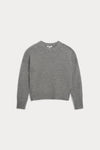 GISELLE SILK CASHMERE CREWNECK SWEATER