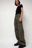 6397 Full Twisted Seam Pant in Bark