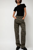 6397 Full Twisted Seam Pant in Bark