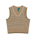 GEO JACQUARD VEST