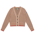 GEO JACQUARD CARDIGAN