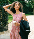 ADELANA DRESS -- LE MARAIS STRIPE