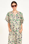 Belem Caftan in Marine Puddles | Dresses | M.C shop