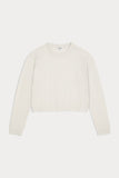 CHRISSY CABLE KNIT CROPPED SWEATER