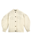 Cusco Waterlily Cardigan in Ivory | Sweaters & Jackets | M.C shop