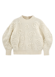 Cusco Waterlily Pullover in Ivory | Sweaters & Jackets | M.C shop