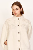 Cusco Waterlily Cardigan in Ivory | Sweaters & Jackets | M.C shop