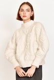 Cusco Waterlily Pullover in Ivory | Sweaters & Jackets | M.C shop