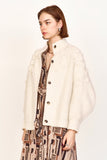 Cusco Croissant Cardigan in Ivory | Sweaters & Jackets | M.C shop