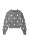 NONAME DOTTY CREWNECK