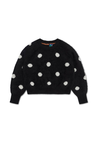 NONAME DOTTY CREWNECK