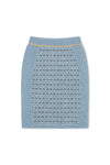 NONAME GEO JACQUARD PENCIL SKIRT