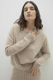 KAIA CREWNECK CASHMERE SWEATER