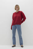 KAIA CREWNECK CASHMERE SWEATER