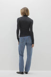 RUMER FITTED CASHMERE TURTLENECK