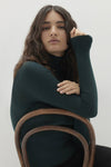 RUMER FITTED CASHMERE TURTLENECK