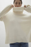 JANINE TURTLENECK CASHMERE SWEATER