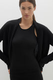 JUNO CROPPED CASHMERE CARDIGAN