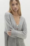 LAUREN BUTTON-UP CASHMERE CARDIGAN