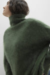 ETHEL BRUSHED CASHMERE TURTLENECK SWEATER