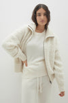 NADINE TEDDY CASHMERE BLEND JACKET