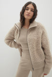 NADINE TEDDY CASHMERE BLEND JACKET