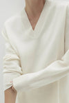 CELESTE V-NECK CASHMERE SWEATER