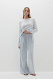 EVAN SILK WIDE LEG PANT