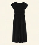 FRANCETTA DRESS -- BLACK