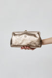 Il Bisonte Classic Clutch in Bronze