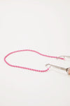 Ina Seifart Brillenkette Glasses Chain in Rose with Rose Thread