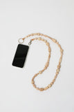 Ina Seifart Perlen Mix Handykette Iphone Necklace in Natural