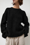 Lauren Manoogian Vello Crewneck in Black