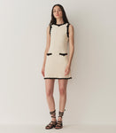 MILLICENT DRESS -- CREAM