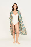 Laos Pool Duster in Onyx Bloom | Pajamas & Robes | M.C shop