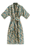 Laos Pool Duster in Onyx Bloom | Pajamas & Robes | M.C shop