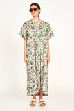 Belem Caftan in Marine Puddles | Dresses | M.C shop