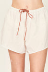 Pajama Tap Short & Camisole Set in White | Pajamas & Robes | M.C shop