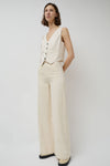 Maria Stanley Soft Hank Pant in Bone