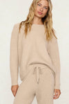 CAMPBELL RIBBED CREWNECK CASHMERE SWEATER